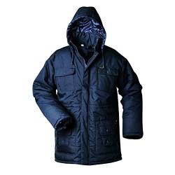 Sherpa-Parka mit abknöpfbarer Kapuze - marine XXL,Marine von Leipold