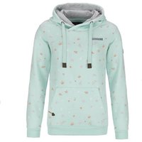 Leitfeuer Kapuzenpullover Damen Sweathoody unifarben und Print Maritim - Hoodie Pulli mit Kapuze von Leitfeuer