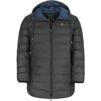 Leitfeuer Regenjacke Herren PU-Parka gesteppt uni - Regenmantel Outdoor-Jacke mit Steppung von Leitfeuer