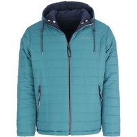 Leitfeuer Winterjacke Herren Wendejacke Jacke zweifarbig - Kapuzenjacke warme Wattierung von Leitfeuer