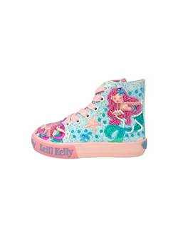 Lelli Kelly Sneaker High - Meerjungfrau - Hellblau Fantasie Synthetik 28 EU von Lelli Kelly