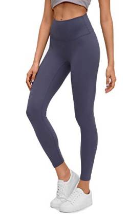Lemedy Damen hohe Taille Tight Yoga Pants Workout sportliche Leggings (Marineblau, L) von Lemedy