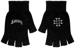 LEMMY LOGO & IRON CROSS Handschuhe/ Fingerless Gloves von Lemmy