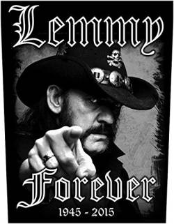 Lemmy Forever Rückenaufnäher Motörhead Backpatch von Lemmy