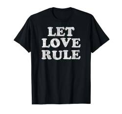 Lenny Kravitz – Let Love Rule Text T-Shirt von Lenny Kravitz Official