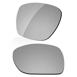 LenzReborn Polarisierte Linse Ersatz für Oakley Catalyst OO9272 Sonnenbrille – mehr Optionen Gr. Einheitsgröße, Silbernes Titan – polarisiert, verspiegelt von LenzReborn