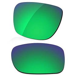 LenzReborn Polarisierte Linse Ersatz für Oakley Double Edge OO9380 Sonnenbrille – mehr Optionen Gr. Einheitsgröße, Rasengrün – polarisiert, verspiegelt von LenzReborn