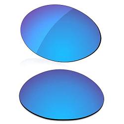 LenzReborn Polarisierte Linse Ersatz für Oakley Eye Jacket 1.0 Sonnenbrille – mehr Optionen Gr. Einheitsgröße, Eisblau – polarisiert, verspiegelt von LenzReborn