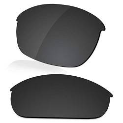 LenzReborn Polarisierte Linse Ersatz für Oakley Half Jacket 2.0 OO9144 Sonnenbrille – mehr Optionen Gr. Einheitsgröße, Dunkelschwarz – polarisiert von LenzReborn