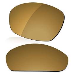 LenzReborn Polarisierte Linse Ersatz für Oakley Straight Jacket 2007 Sonnenbrille – mehr Optionen Gr. Einheitsgröße, Bronze – polarisiert, verspiegelt von LenzReborn