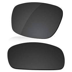 LenzReborn Polarisierte Linse Ersatz für Oakley Valve New 2014 OO9236 Sonnenbrille – mehr Optionen Gr. Einheitsgröße, Dunkelschwarz – polarisiert von LenzReborn