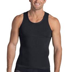 Leo Shapewear Unterhemd Herren - Tank Top Herren Unterwäsche mit Bauchweg Effekt von Leo