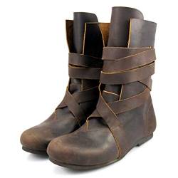Leonardo Carbone Haithabu-Stiefel aus Nubukleder 37/braun von Leonardo Carbone