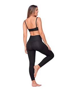 Leonisa high Waist Push Up Anti Cellulite Sport Leggings/Sporthose für Damen von Leonisa