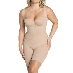 Leonisa nahtloses Bauchweg Body Shaper Shapewear Mieder - Bodysuit/Bodyformer für Damen von Leonisa