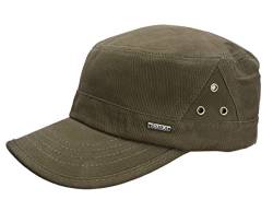 Leoodo Herren Damen Military Army Stil Cap aus Baumwolle verstellbare Sonnen Kappe für Wandern und Sport, Mütze Farbe 2020:Grün von Leoodo