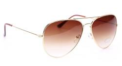 Leoodo Sonnenbrille Polarisierte Brille UV400 Schutz Classic Sunglasses für Damen und Herren, Brille Farbe:Braun Runde von Leoodo