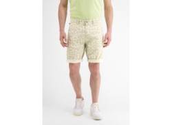 Chinoshorts LERROS "LERROS Chino Bermuda *Leafs*" Gr. 31, Normalgrößen, beige (pale beige) Herren Hosen Chinoshorts von Lerros