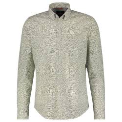 Lerros Herren Langarm Hemd white painted dots 3XL von Lerros