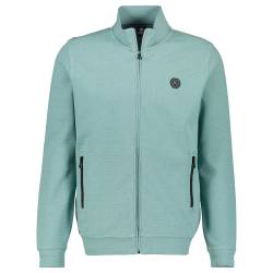 Lerros Herren Sweatjacke Troyer turquoise green L von Lerros