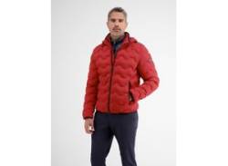 Outdoorjacke LERROS "LERROS Leichter Kapuzen-Blouson" Gr. XXL, rot (indian red) Herren Jacken Outdoorjacken von Lerros