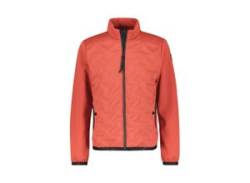 Outdoorjacke LERROS "LERROS Sportliche Hybrid-Jacke" Gr. 5XL, rot (deep coral red) Herren Jacken Outdoorjacken von Lerros