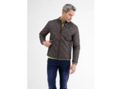 Steppjacke LERROS "LERROS Modisch gesteppter Blouson" Gr. L, grau (dark graphite) Herren Jacken Steppjacken von Lerros