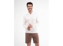 T-Shirt LERROS "LERROS Longsleeve mit Serafinokragen" Gr. 3XL, beige Herren Shirts T-Shirts von Lerros