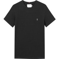 Les Deux T-Shirt in Piqué-Qualität und Rundhalsausschnitt von Les Deux