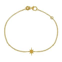 LES POULETTES BIJOUX - Vergoldet Armband Polar Stern von Les Poulettes Bijoux