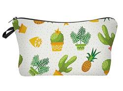 Modische Kulturtasche Kosmetikbeutel Schminktasche Make-Up Bag Kulturbeutel Wasserabweisend Originelle Print-Motive für Reisen, Urlaub und Alltag (Oasis) von Leuchtbox