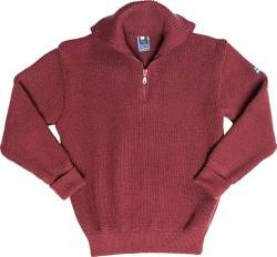 Leuchtfeuer Strickwaren Troyer Admiral Bordeaux Pullover Made in Germany (42) von Leuchtfeuer Strickwaren