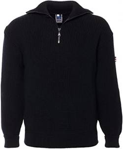 Leuchtfeuer Strickwaren Troyer Admiral Schwarz Pullover Made in Germany (46, Schwarz) von Leuchtfeuer Strickwaren