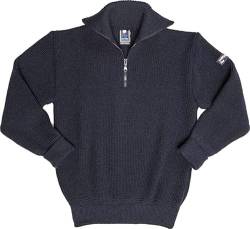 Leuchtfeuer Strickwaren Troyer Admiral grau Pullover Made in Germany (48) von Leuchtfeuer Strickwaren