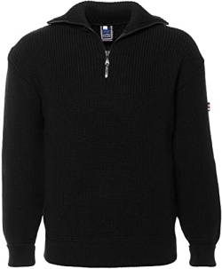 Leuchtfeuer Strickwaren Troyer Commodore Schwarz Pullover Made in Germany (DE/NL/SE/PL, Numerisch, 54, Regular, Regular, Schwarz) von Leuchtfeuer Strickwaren