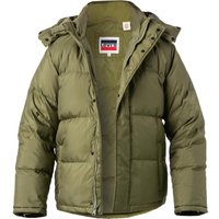 Levi's® Herren Daunenjacke grün Mikrofaser unifarben von Levi's®