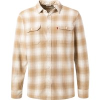 Levi's® Herren Hemd beige Baumwolle kariert von Levi's®