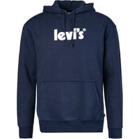 Levi's® Herren Hoodie blau Baumwolle unifarben von Levi's®