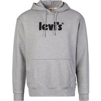 Levi's® Herren Hoodie grau Baumwolle unifarben von Levi's®