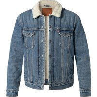 Levi's® Herren Jeansjacke blau Baumwolle unifarben von Levi's®