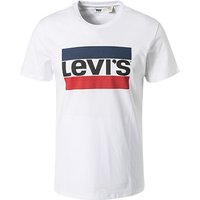 Levi's® Herren T-Shirt weiß Baumwolle von Levi's®