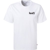 Levi's® Herren T-Shirt weiß Baumwolle von Levi's®