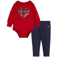 Levi's® Kids Body & Leggings PLAID 2PC BOX SET (2-tlg) for BABYS von Levi's Kids