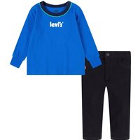 Levi's® Kids Shirt & Hose POSTER LOGO RINGER & DENIM (Set, 2-tlg) for Baby BOYS von Levi's Kids