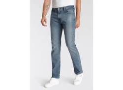 5-Pocket-Jeans LEVI'S "513 SLIM STRAIGHT" Gr. 33, Länge 32, blau (farout) Herren Jeans 5-Pocket-Jeans von Levi's
