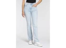 Bootcut-Jeans LEVI'S "725 High-Rise Bootcut" Gr. 27, Länge 32, blau (what's my name) Damen Jeans von Levi's
