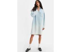 Jeanskleid LEVI'S "RHEA SHIRT DRESS MED" Gr. XL (42), N-Gr, blau (good grades) Damen Kleider Jeanskleider von Levi's