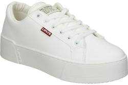 LEVI'S Damen Plimsolls, Brilliant White, 41 EU von Levi's