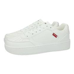 LEVI'S Damen Sneakers, Brilliant White, 36 EU von Levi's