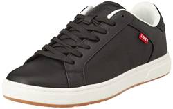 LEVI'S Herren Piper Sneakers, Black, 40 EU von Levi's